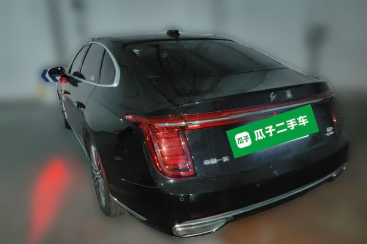 Used Hongqi H9 2020 2.0T Smart Connect Flagship Edition Rear Left 45 Deg