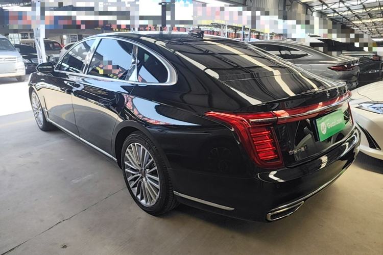 Used Hongqi H9 2020 2.0T Smart Connect Flagship Edition Rear Left 45 Deg
