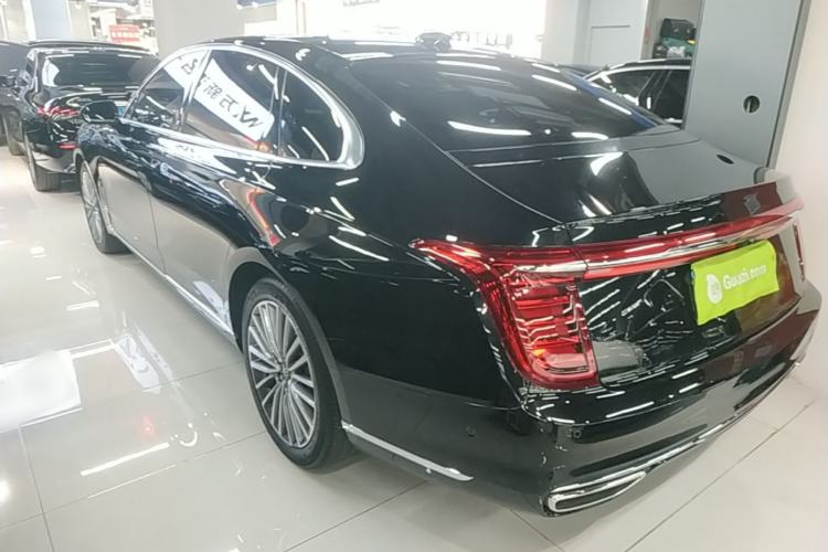 Used Hongqi H9 2020 Revised Version 2.0T Smart Connect Flagship Edition Rear Left 45 Deg