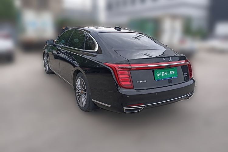 Used Hongqi H9 2020 3.0T Smart Connect Flagship Edition Rear Left 45 Deg
