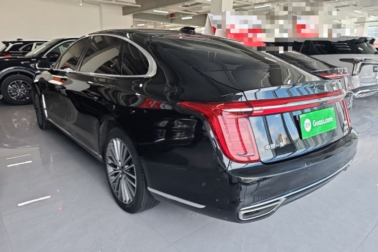 Used Hongqi H9 2020 Revised Version 2.0T Smart Connect Flagship Edition Rear Left 45 Deg