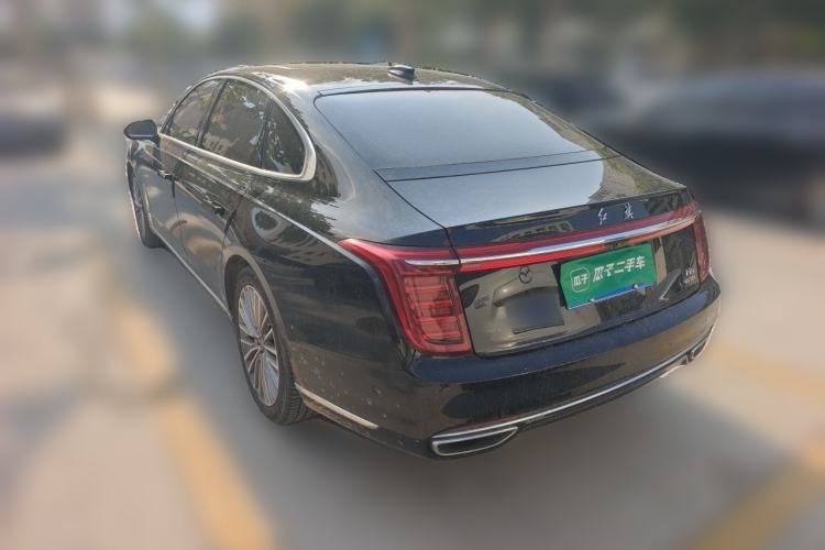 Used Hongqi H9 2020 Revised Version 2.0T Smart Connect Flagship Edition Rear Left 45 Deg