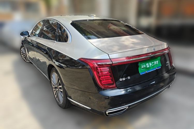 Used Hongqi H9 2020 2.0T Smart Connect Flagship Edition Rear Left 45 Deg
