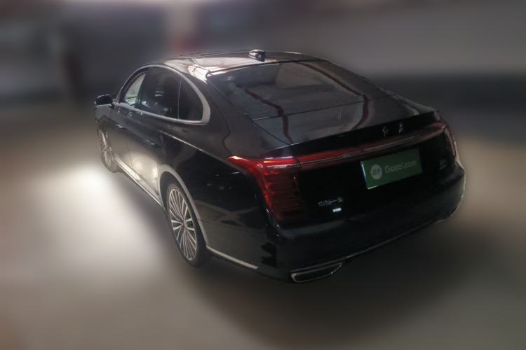 Used Hongqi H9 2020 2.0T Smart Connect Flagship Edition Rear Left 45 Deg