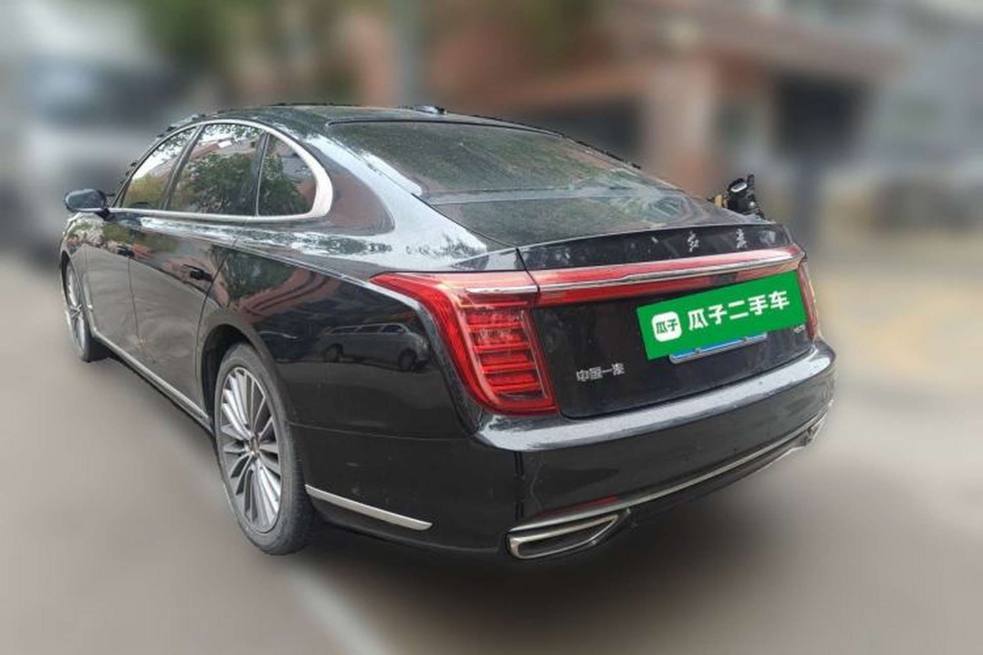 Used Hongqi H9 2020 2.0T Smart Connect Flagship Edition Rear Left 45 Deg