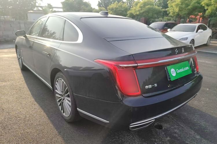 Used Hongqi H9 2020 2.0T Smart Connect Flagship Edition Rear Left 45 Deg