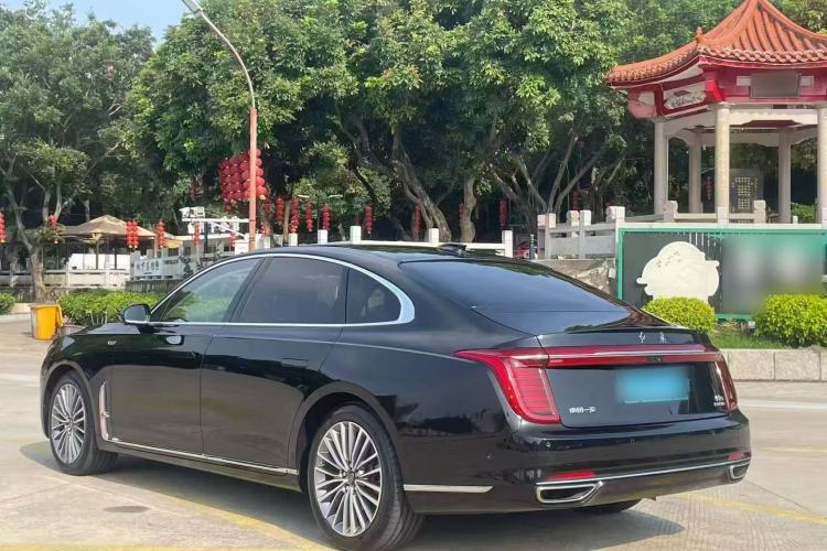 Used Hongqi H9 2020 3.0T Smart Connect Flagship Edition Rear Left 45 Deg