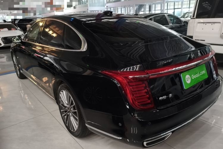 Used Hongqi H9 2020 Revised Version 2.0T Smart Connect Flagship Edition Rear Left 45 Deg