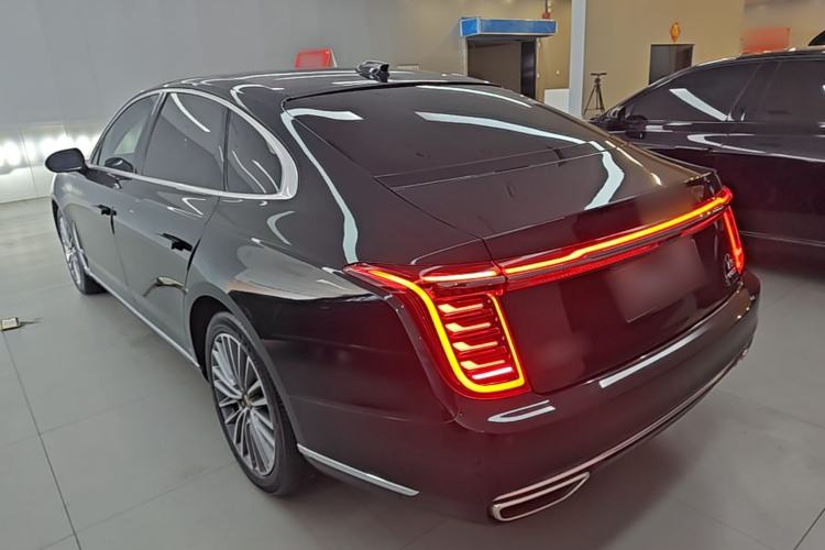 Used Hongqi H9 2020 2.0T Smart Connect Flagship Edition Rear Left 45 Deg