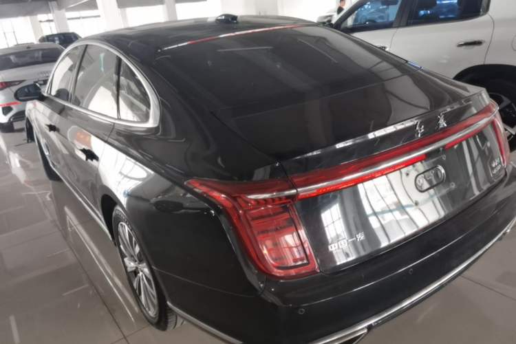 Used Hongqi H9 2020 2.0T Smart Connect Flagship Edition Rear Left 45 Deg