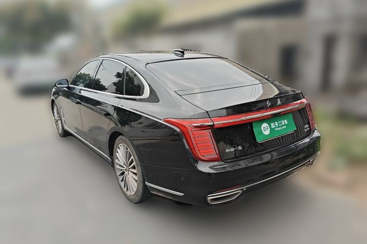 Used Hongqi H9 2020 2.0T Smart Connect Flagship Edition Rear Left 45 Deg