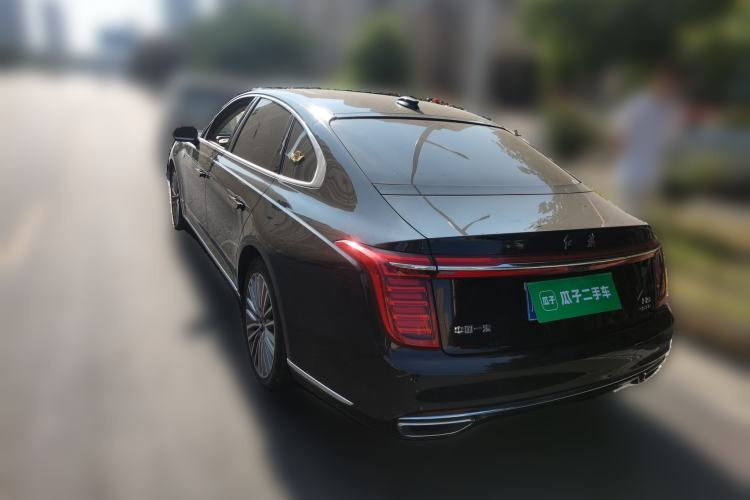 Used Hongqi H9 2020 2.0T Smart Connect Flagship Edition Rear Left 45 Deg