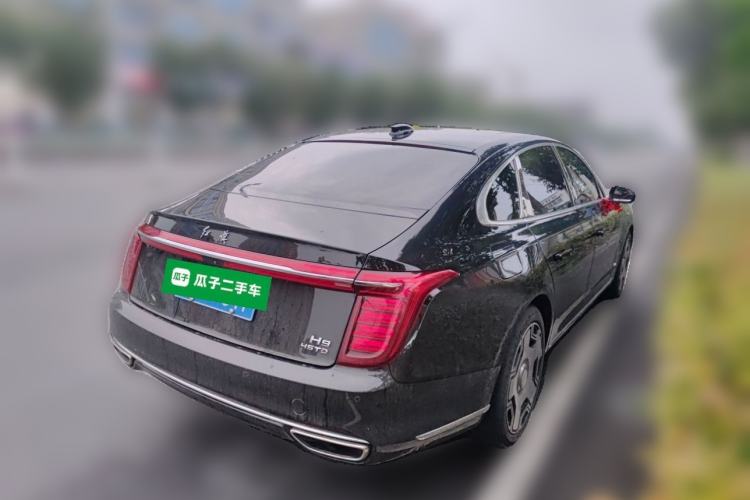 Used Hongqi H9 2020 2.0T Smart Connect Flagship Edition Rear Right 45 Deg