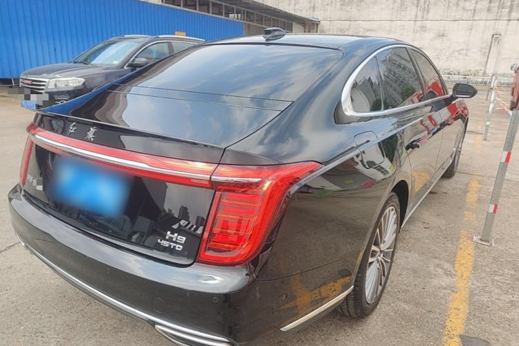 Used Hongqi H9 2020 2.0T Smart Connect Flagship Edition Rear Right 45 Deg