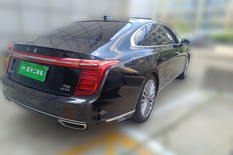 Used Hongqi H9 2020 2.0T Smart Connect Flagship Edition Rear Right 45 Deg