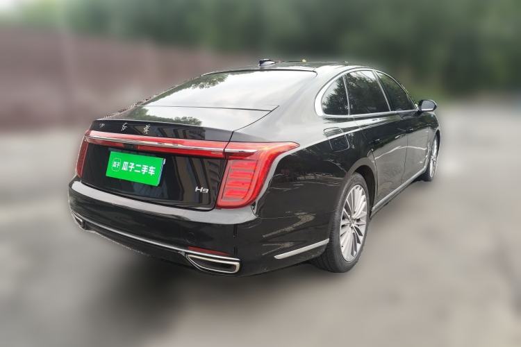 Used Hongqi H9 2020 2.0T Smart Connect Flagship Edition Rear Right 45 Deg