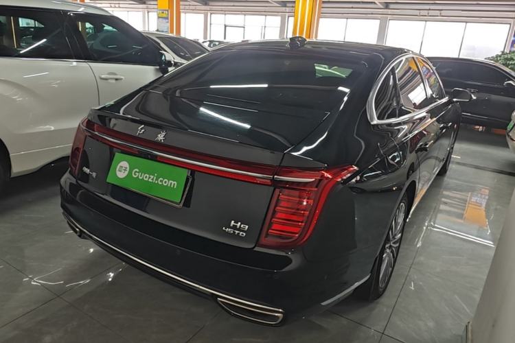 Used Hongqi H9 2020 2.0T Smart Connect Flagship Edition Rear Right 45 Deg