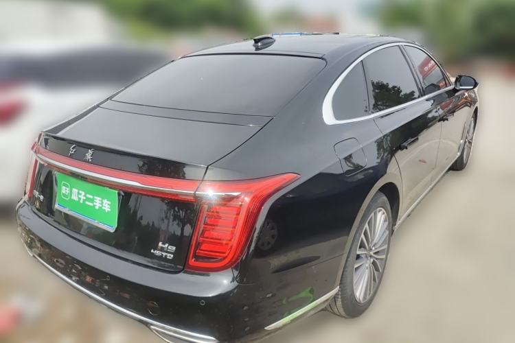 Used Hongqi H9 2020 2.0T Smart Connect Flagship Edition Rear Right 45 Deg