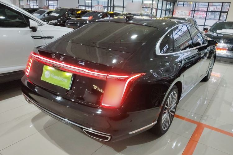 Used Hongqi H9 2020 3.0T Smart Connect Flagship Edition Rear Right 45 Deg
