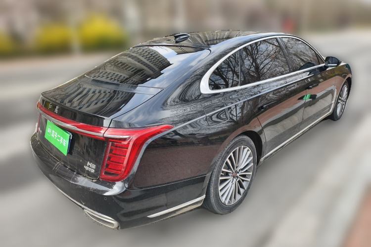 Used Hongqi H9 2020 2.0T Smart Connect Flagship Edition Rear Right 45 Deg