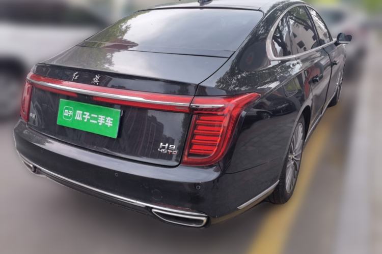 Used Hongqi H9 2020 2.0T Smart Connect Flagship Edition Rear Right 45 Deg
