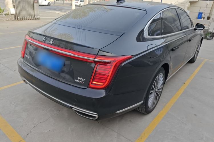 Used Hongqi H9 2020 2.0T Smart Connect Flagship Edition Rear Right 45 Deg