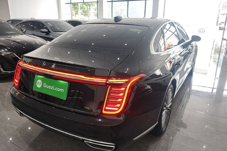 Used Hongqi H9 2020 2.0T Smart Connect Flagship Edition Rear Right 45 Deg