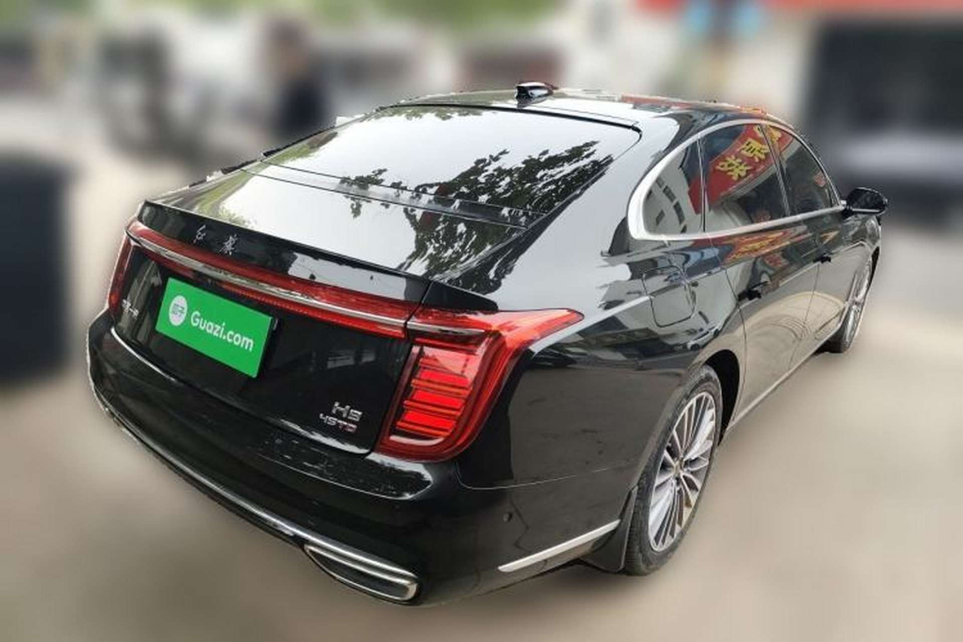Used Hongqi H9 2020 2.0T Smart Connect Flagship Edition Rear Right 45 Deg