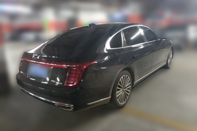 Used Hongqi H9 2020 2.0T Smart Connect Flagship Edition Rear Right 45 Deg
