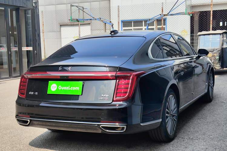 Used Hongqi H9 2020 2.0T Smart Connect Flagship Edition Rear Right 45 Deg