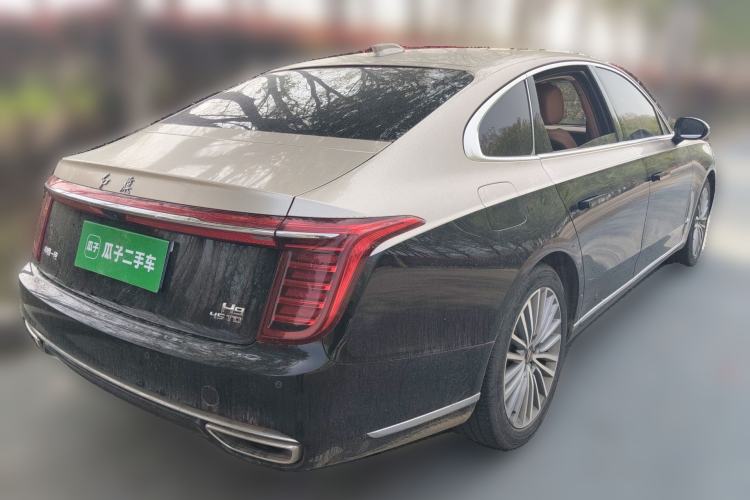 Used Hongqi H9 2020 2.0T Smart Connect Flagship Edition Rear Right 45 Deg