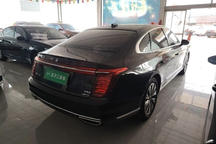Used Hongqi H9 2020 2.0T Smart Connect Flagship Edition Rear Right 45 Deg