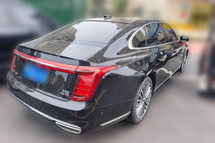 Used Hongqi H9 2020 2.0T Smart Connect Flagship Edition Rear Right 45 Deg