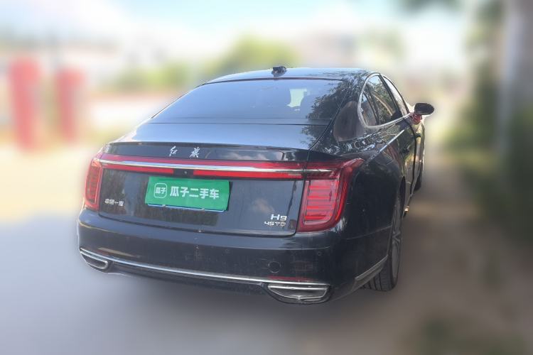 Used Hongqi H9 2020 2.0T Smart Connect Flagship Edition Rear Right 45 Deg