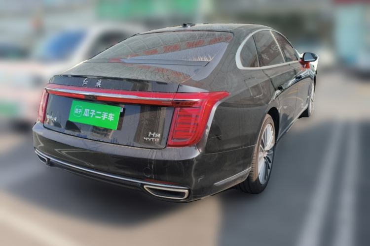 Used Hongqi H9 2020 2.0T Smart Connect Flagship Edition Rear Right 45 Deg