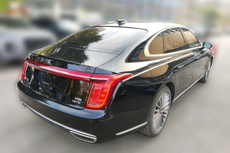 Used Hongqi H9 2020 2.0T Smart Connect Flagship Edition Rear Right 45 Deg