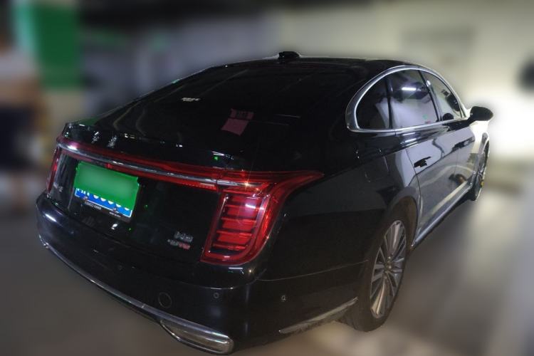Used Hongqi H9 2020 2.0T Smart Connect Flagship Edition Rear Right 45 Deg