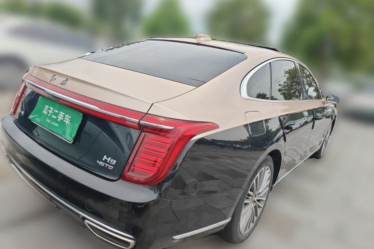 Used Hongqi H9 2020 2.0T Smart Connect Flagship Edition Rear Right 45 Deg