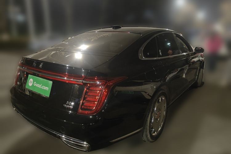 Used Hongqi H9 2020 2.0T Smart Connect Flagship Edition Rear Right 45 Deg