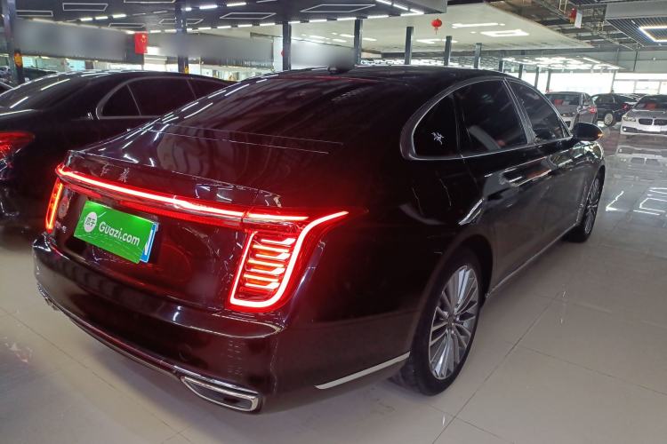 Used Hongqi H9 2020 2.0T Smart Connect Flagship Edition Rear Right 45 Deg