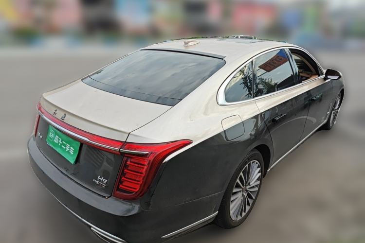 Used Hongqi H9 2020 2.0T Smart Connect Flagship Edition Rear Right 45 Deg