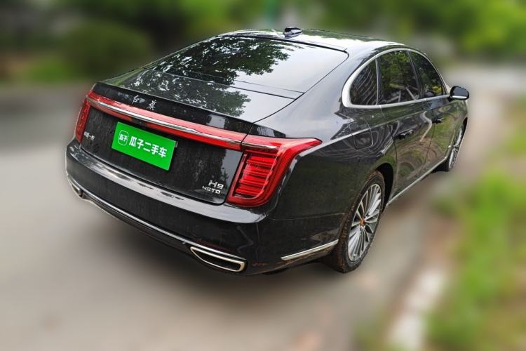 Used Hongqi H9 2020 2.0T Smart Connect Flagship Edition Rear Right 45 Deg