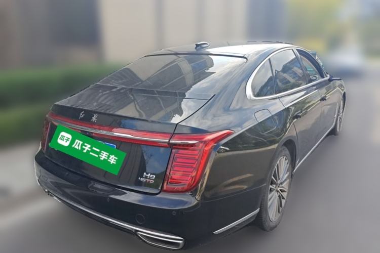 Used Hongqi H9 2020 2.0T Smart Connect Flagship Edition Rear Right 45 Deg