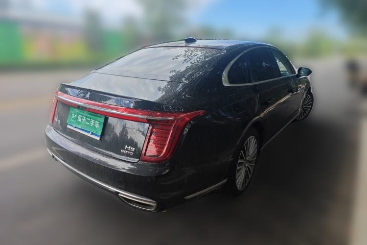 Used Hongqi H9 2020 3.0T Smart Connect Flagship Edition Rear Right 45 Deg