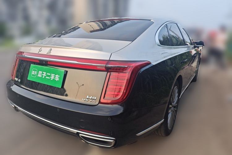 Used Hongqi H9 2020 2.0T Smart Connect Flagship Edition Rear Right 45 Deg