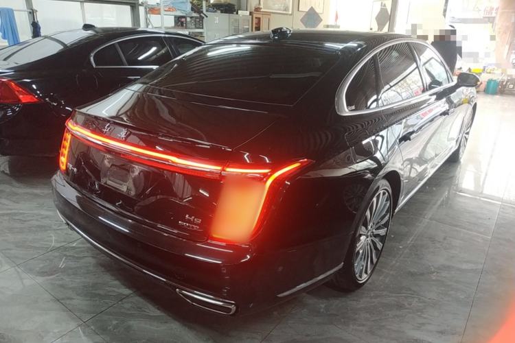 Used Hongqi H9 2020 3.0T Smart Connect Flagship Edition Rear Right 45 Deg