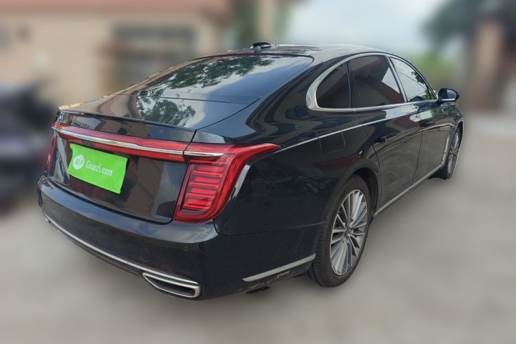 Used Hongqi H9 2020 2.0T Smart Connect Flagship Edition Rear Right 45 Deg