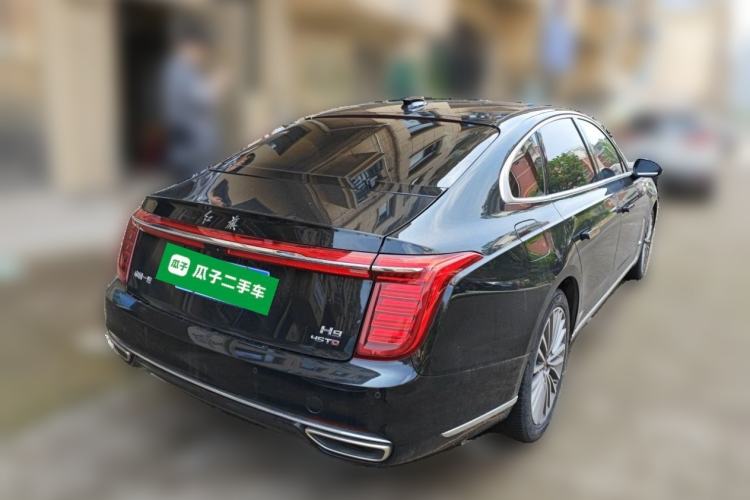Used Hongqi H9 2020 2.0T Smart Connect Flagship Edition Rear Right 45 Deg