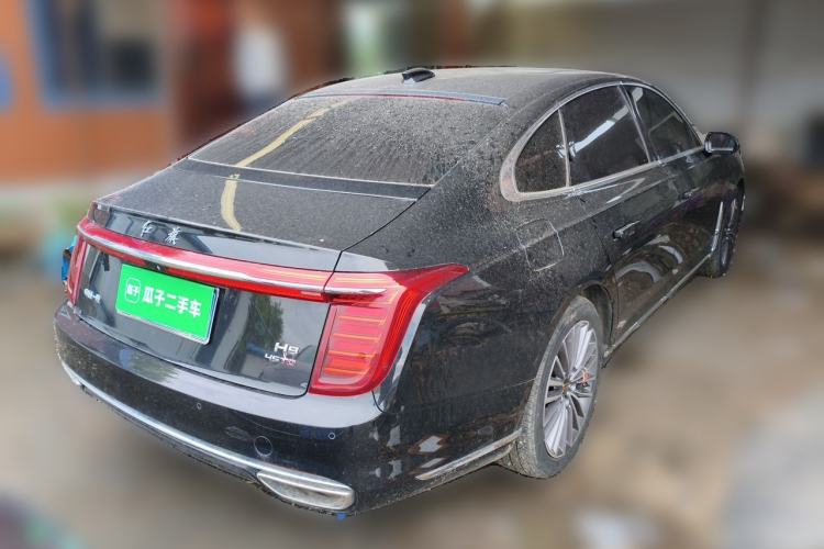 Used Hongqi H9 2020 2.0T Smart Connect Flagship Edition Rear Right 45 Deg