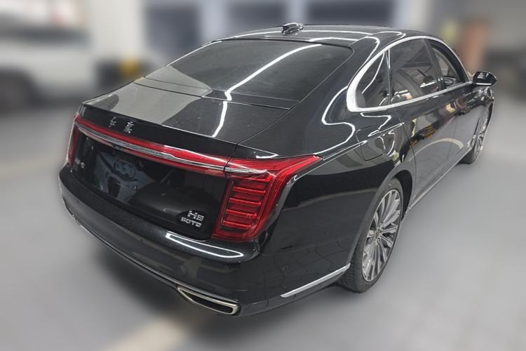 Used Hongqi H9 2020 3.0T Smart Connect Flagship Four-Seat Version Rear Right 45 Deg